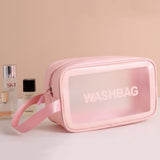 Large Waterproof Transparent Cosmetic Bag for Women