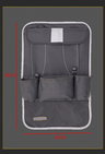 Car Seat Back Storage Bag and Organizer Pocket