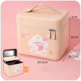 Portable Double Layer Multifunctional Makeup Bag