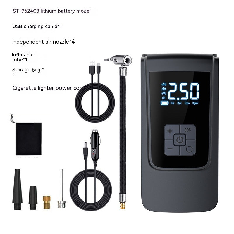 Portable Car Digital Tire Inflator Pump
