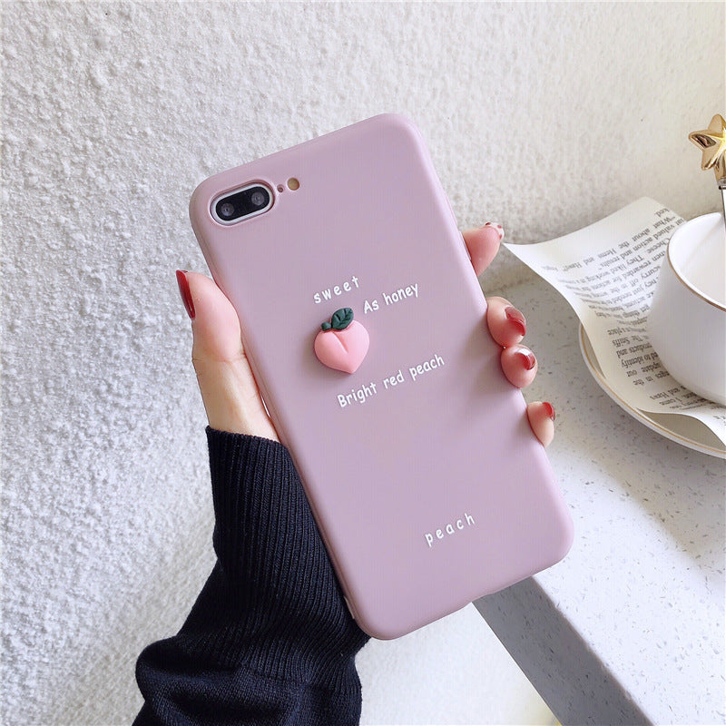 3D Bear Avocado Phone Case for iPhone and Oppo A9