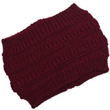Women's Winter Fashion Solid Color Hair Bands