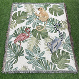 Bohemian Outdoor Camping Blanket and Picnic Mat