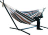 Thickened Wide Canvas Indoor Camping Hammock for 1-2 People
