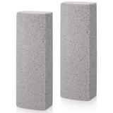 Loopeer 2 Pcs Pet Hair Remover Pumice Stone for Dog Cat Hair Removal Cleaning Pet Hair Stone 6 Inch Dog Fur Removal Tool for Car Interior Bedding Carpet Couch Furniture Cleaning (6 x 2 x 1.6 in)