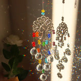 Tree of Life Suncatcher Crystal Pendant for Home Decor