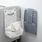 Large Waterproof Wall-Hanging Laundry Basket for Storage