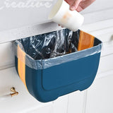 Wall-Mounted Kitchen Trash Can and Storage Bin (1pc)