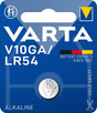 Varta Alkaline V10GA (LR54) Coin Cell Battery (1pc)