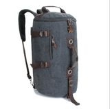 Canvas Backpack for Travel and Hiking - Multi-Function