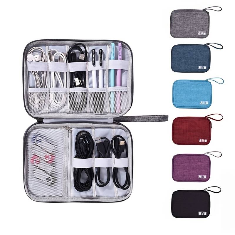 Data Cable Storage Bag - 1pc Organizer
