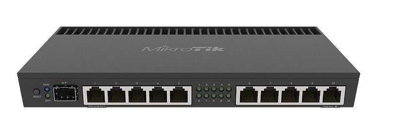 MikroTik Router 4011 10-Port Gigabit with 1 x SFP+ R/M RB4011iGS+RM