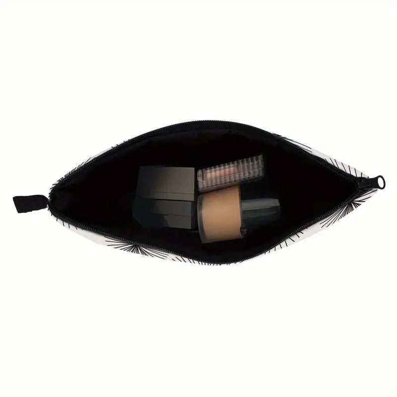 Dandelion Print Waterproof Cosmetic Bag for Women