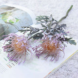 Artificial Flowers with 2 Heads for Home Decoration