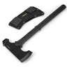 Hitdudu Camping Axe and Hatchet 15.7" Tactical Tomahawk with Hammer Face Nylon Fiber Handle for Outdoor Survival Hiking Camping