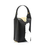 PU Leather Tissue Bag for Car, Home, and Office Use