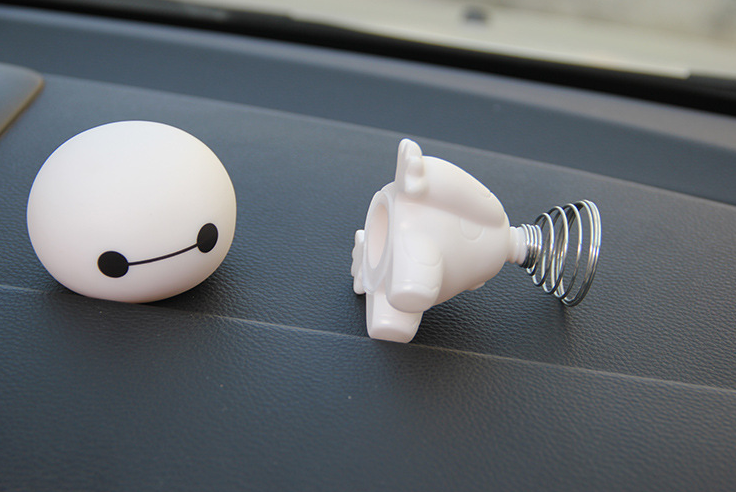 Cute Car Bobblehead Decoration - Creative Figurine Decor