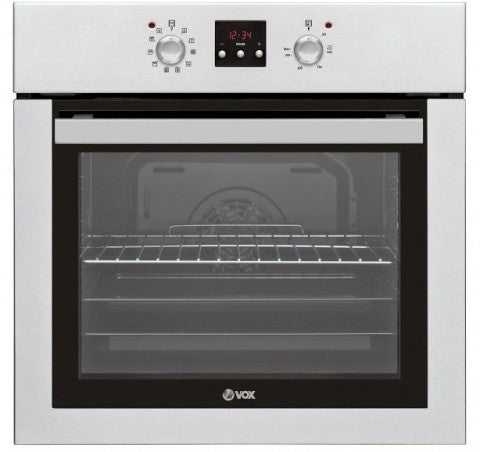 VOX OVEN BUILT IN, A, ELECTRIC, DIGITAL PROGRAMMER, 65LT, BIG OVEN, CATALYTIC OVEN, EASY CLEAN, GRATIS POWER CORD, STAINLESS STEEL