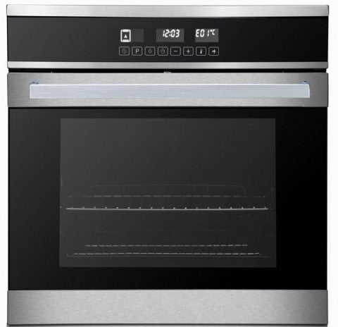 HYUNDAI OVEN BUILT IN, A, ELECTRIC, FULL TOUCH CONTROL, 67LT, 60CM OVEN, 11 FUNCTIONS, 50HZ, DIGITAL TIMER, TRIPLE GLASS DOOR, BLACK ENAMEL CAVITY