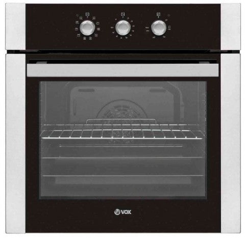 VOX OVEN BUILT IN, A, ELECTRIC, ELECTRIC DOUBLE GRILL, 65LT, BLACK