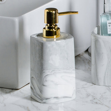 Nordic Ceramic Bathroom Accessory Set (4 Pieces)