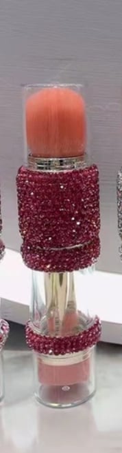 Five-in-One Portable Diamond Makeup Brush Set