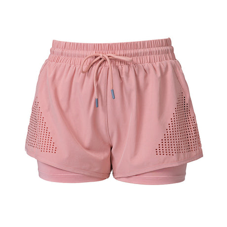 Fake Two-piece Summer Fitness Yoga Running Shorts