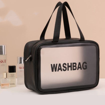 Large Waterproof Transparent Cosmetic Bag for Women