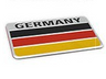 Metal National Flag Car Stickers for Vehicle Decoration