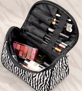 Fashionable Korean Makeup Bag with Zebra Design