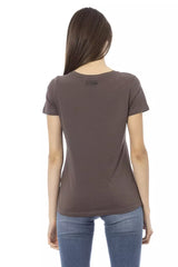 Trussardi Action Brown Cotton Women Top