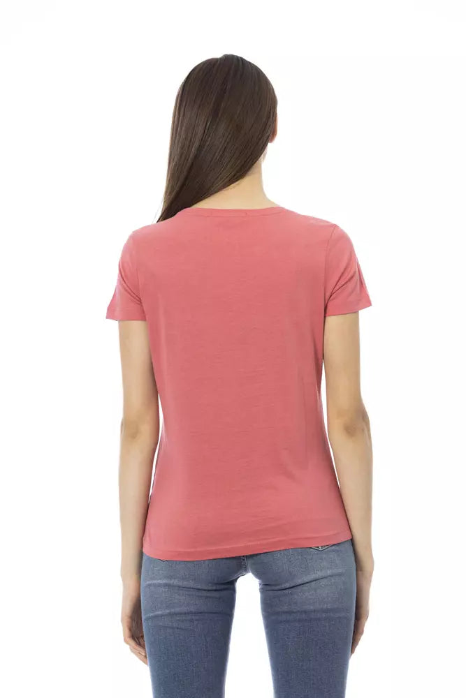 Trussardi Action "Fuchsia Cotton Women Top"