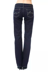 Ungaro Fever Blue Cotton Women Jeans