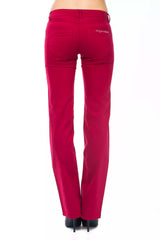 Ungaro Fever Red Cotton Women's Pant