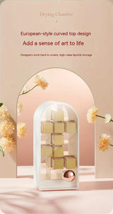 Lipstick Organizer and Storage Box with 18 Capacity