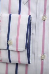 Robert Friedman White Cotton Men's Shirt