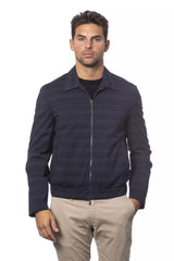 Verri Blue Wool Men Jacket