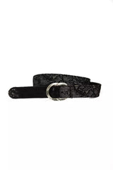 BYBLOS Black Wool Women Belt