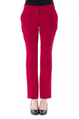 BYBLOS "Fuchsia Polyester Women Pant"