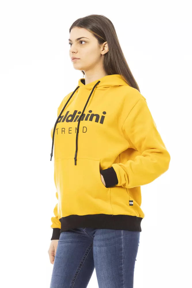 Baldinini Trend Yellow Cotton Women Sweater