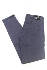 Jacob Cohen Blue Modal Women Jeans