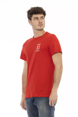 Bikkembergs Red Cotton Men T-Shirt