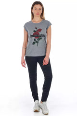 Frankie Morello Black Cotton Pant