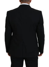 Dolce & Gabbana Sicilian Style Black Single Breasted Blazer