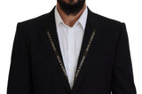 Dolce & Gabbana Sicilian Style Black Single Breasted Blazer