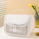 Portable Water-Resistant Clear Makeup Organizer Bag