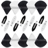 Triangle Makeup Puff and Duckbill Clip Set