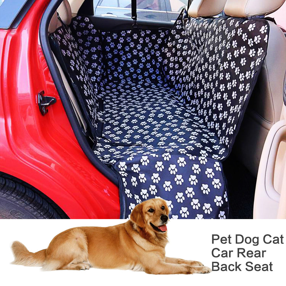 Waterproof Pet Car Seat Cover for Double Seats