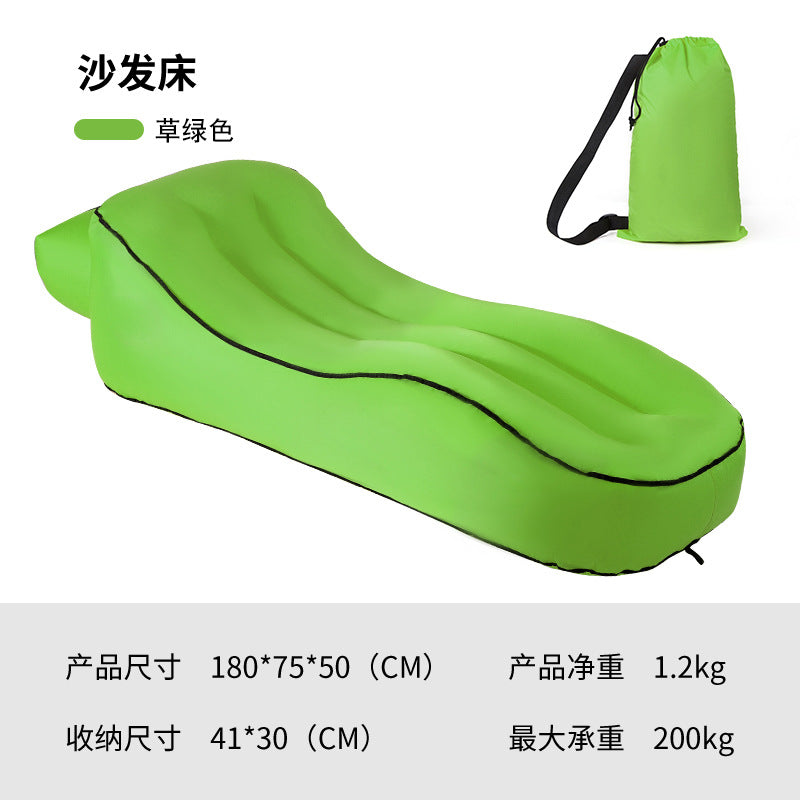 Portable Inflatable Sofa Bed for Outdoor Relaxation