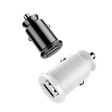 Mini Dual USB Car Charger 3.1A for Vehicles
